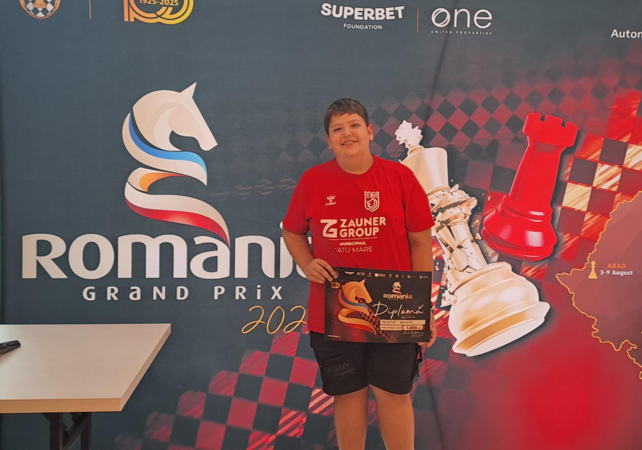 Seletye Dominik, din nou pe podium la un Grand Prix